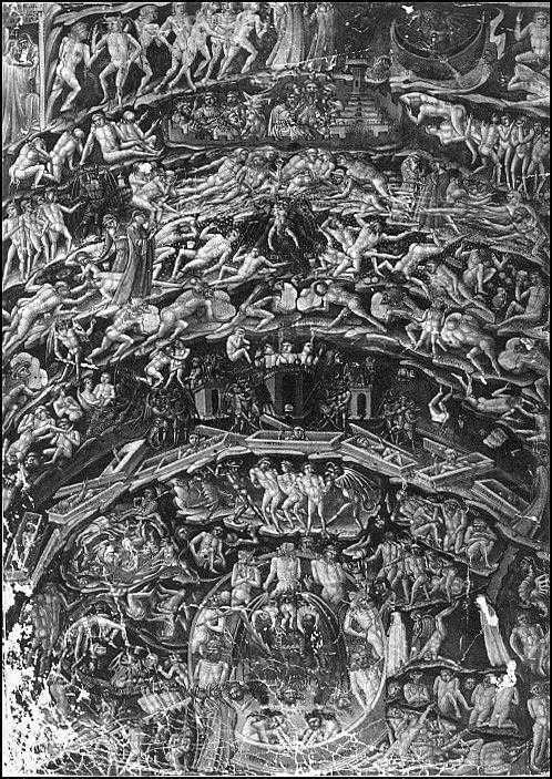 Mapa do Inferno, de Bartolomeu (século XV). Fonte: .